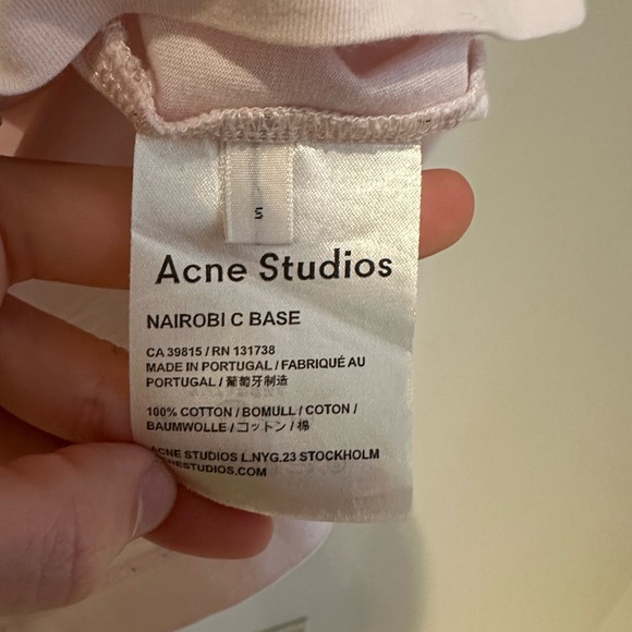 Acne Nairobi C Base Tee - Picture 3 of 5
